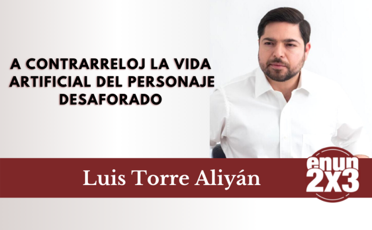A contrarreloj la vida artificial del personaje desaforado