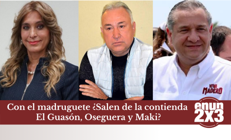 Con el madruguete ¿salen de la contienda El Guasón, Oseguera y Maki?