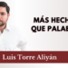 Más hechos que palabras