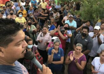 El activista Saúl Sánchez Lara ya se encuentra a salvo y con su familia