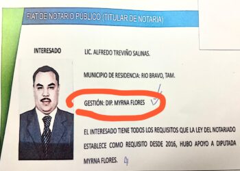 Cancela Gobierno Notaría entregada ilegalmente por Cabeza de Vaca