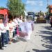 Inauguran obra de pavimentación en calle de la Rivera en Reynosa