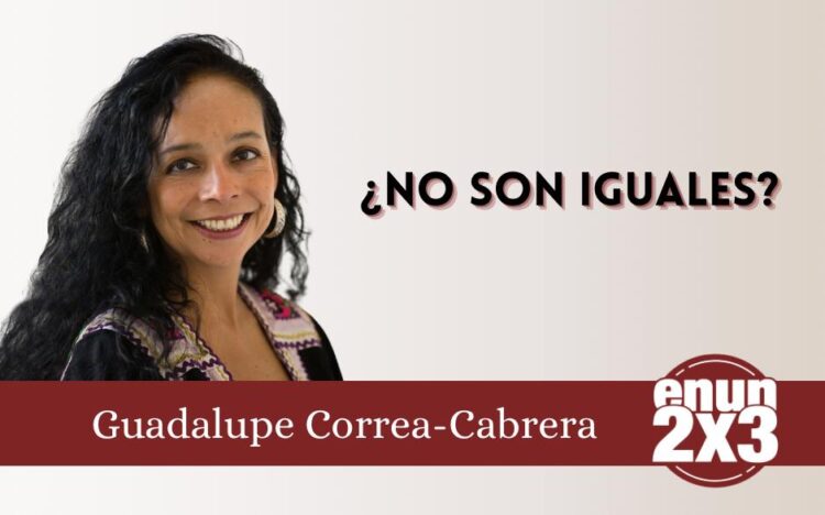 ¿No son iguales?