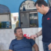 Maderense rescatado a la deriva en el mar espera en Acapulco tras azote de Otis. Foto tomada de video
