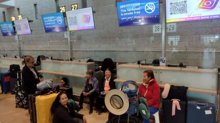 Tampiqueñas permanecen varadas en Israel sin apoyo consular. Foto cortesía Diana Zavala
