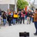 Con antojitos celebran vecinos de Lomas del Villar calle pavimentada