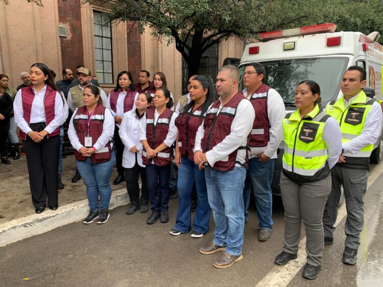 Envía Tamaulipas personal médico para atender afectados de Guerrero tras huracán Otis.