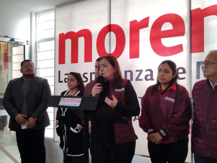 Yuriria Iturbe anuncia van 600 aspirantes a las candidaturas de Morena en Tamaulipas