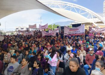 Miles de tamaulipecos reciben a Claudia Sheinbaum en Victoria