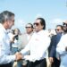 Pone Américo primera piedra de planta industrial en Altamira