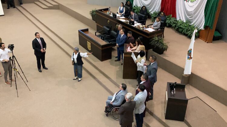 Amonestan a diputada panista por conducta inapropiada en el Congreso de Tamaulipas