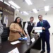 El rector Dámaso Anaya sostiene encuentro con universitarios de la FADYCS-UAT