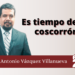 Es tiempo de un coscorrón