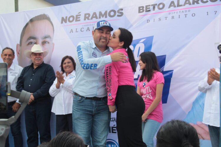 Acción Nacional propuso a viuda de Noé Ramos ser candidata en Mante: Imelda Sanmiguel. Foto de Facebook Sheyla Palacios