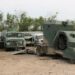 Destruyen 42 vehículos monstruo en Tamaulipas