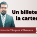 Un billete en la cartera