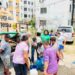 Bloqueos en el sur de Tamaulipas por falta de agua; Comapa ofrecerá pipas. Foto de Tania Villanueva/EnUn2x3