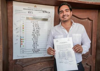 Entrega IETAM constancia de mayoría a Peña Ortiz por la alcaldía de Reynosa