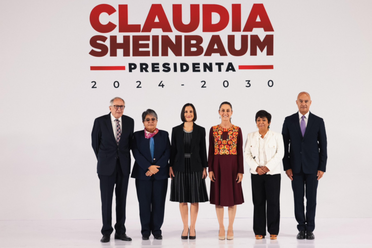 Presenta Sheinbaum segunda parte de integrantes del gabinete presidencial