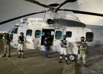 Detienen en Tampico al 'Escorpión 17', presunto líder de 'Los Escorpiones' y 'Los Ciclones’. Foto de Sedena