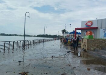 Tras desborde, Guardia Estatal mantiene vigilancia en Laguna del Carpintero