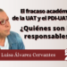 Luisa Álvarez Cervantes | El fracaso académico de la UAT y el PDI-UAT 2024: ¿Quiénes son los responsables?