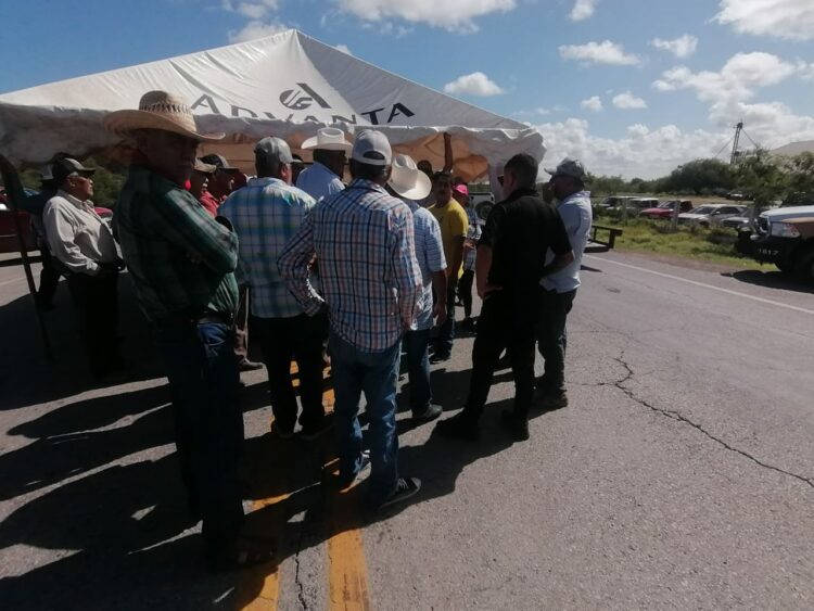 Protestas de sorgueros en Tamaulipas. Foto de En Un 2x3/Archivo