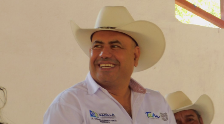 Balean a Eduardo Alvarado García, exalcalde de Padilla. Foto de Facebook Lalo Alvarado