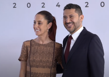 Martí Batres será el nuevo director del ISSSTE, confirma Sheinbaum. Foto tomada de video