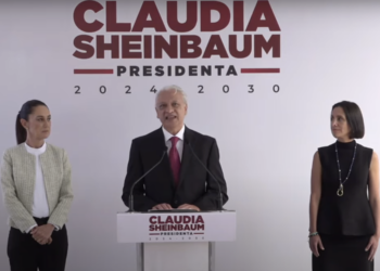 Víctor Rodríguez Padilla como próximo titular de Pemex. Foto tomada de video