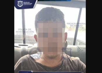 Detienen en SLP a presunto feminicida de Matamoros. Foto de Fiscalía SLP