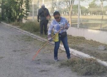 Sanearon cuadrillas del Gobierno de Reynosa COBAT 17