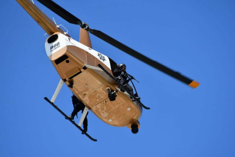 Vigila Guardia Estatal por tierra y aire toda la entidad