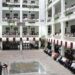 Inaugura Américo rehabilitación de Palacio de Gobierno de Tamaulipas y devela escudos de los 43 municipios