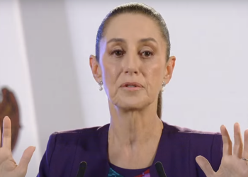 Estrategia de seguridad va a funcionar: Sheinbaum. Foto tomada de video