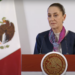"Es pasar lo que está en la ley a la Constitución": Sheinbaum sobre iniciativa de Morena. Foto tomada de video