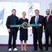 'Canelo' Álvarez anuncia clase masiva de box junto a Sheinbaum. Foto de Presidencia de México
