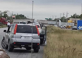 Comado agrede a elementos de la Guardia Estatal en San Fernando; se registran bloqueos. Foto de X