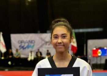 Tamaulipecos Fernanda Sierra y José María Núñez triunfan en el Grand Slam de Taekwondo