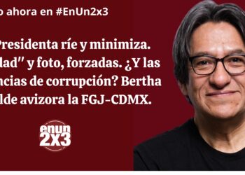 La presidenta ríe y minimiza. “Unidad” y foto, forzadas. ¿Y las denuncias de corrupción? Bertha Alcalde avizora la FGJ-CDMX.