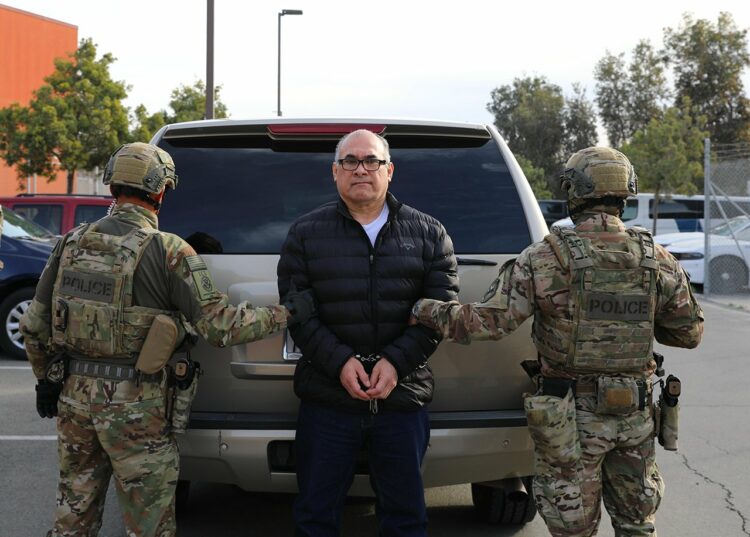 EE.UU. deporta a México a Osiel Cárdenas Guillén. Foto de X HSI SanAntonio