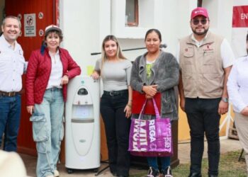Entrega SEBIEN Dispositivos Generadores Atmosféricos de Agua en Comedores del sur de Tamaulipas