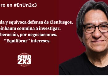 Atropellada y equívoca defensa de Cienfuegos. Sheinbaum conmina a investigar. Liberación, por negociaciones. “Equilibrar” intereses