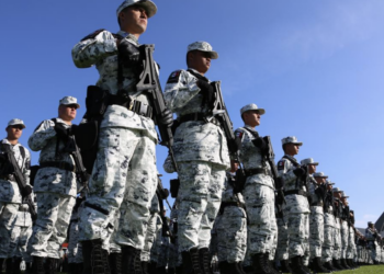 Guardia Nacional vigila el Río Bravo y puentes internacionales. Cocaína. Foto de Guardia Nacional.