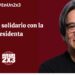 Un Zócalo solidario con la presidenta