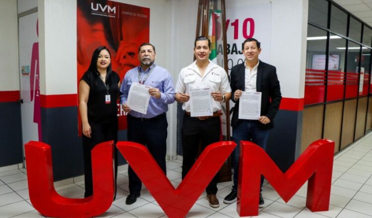 Firman convenio para fortalecer la educación de atletas tamaulipecos
