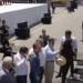 Adán Augusto, Monreal, Velasco y Alcalde frecen disculpas después de ignorar a la presidenta Claudia Sheinbaum. Foto tomada de video