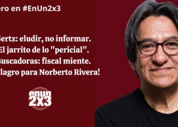 Gertz: eludir, no informar. El jarrito de lo “pericial”. Buscadoras: fiscal miente. ¡Milagro para Norberto Rivera!