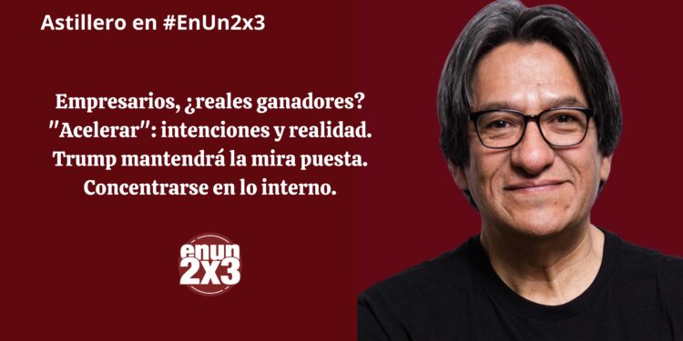Empresarios, ¿reales ganadores? “Acelerar”: intenciones y realidad. Trump mantendrá la mira puesta. Concentrarse en lo interno