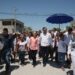 “Fuera la familia Ortiz” piden en Reynosa a Sheinbaum; anuncia apoyos por inundación. Foto de X Claudia Sheinbaum